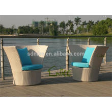 SL-(31) wicker rattan outdoor furniture high back sofa chair